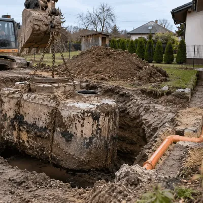 Likwidacja szamba: obowiązki właściciela, przyłączenie do kanalizacji i procedura krok po kroku